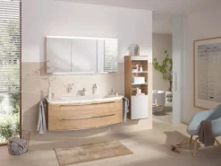 b.collection Waschplatz BRIGHT 140 cm Eiche Natur