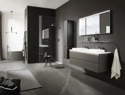 b.collection Waschplatz STRAIGHT 141,2 cm Cosmos Grey matt