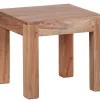Beistelltisch 45 x 45 cm Akazie