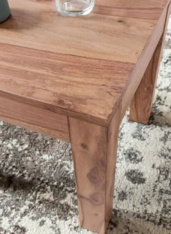 Beistelltisch 45 x 45 cm Akazie