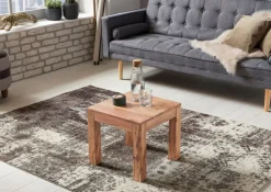 Beistelltisch 45 x 45 cm Akazie