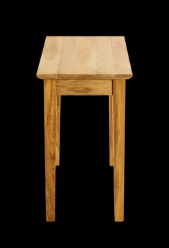 Beistelltisch 56 x 52 cm Eiche massiv braun