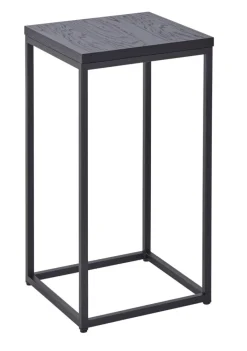 Beistelltisch 40 x 40 cm Eiche grau