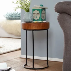 Beistelltisch 28 x 45 cm Sheesham