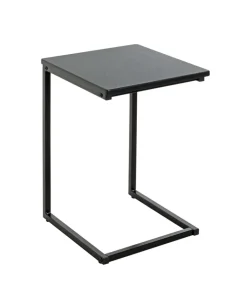 Beistelltisch 33 x 60 x 35 cm schwarz