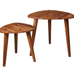 Beistelltisch 2er-Set braun