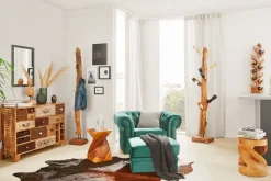 CASAVANTI Beistelltisch rechteckig 30 x 45 cm Suarholz massiv