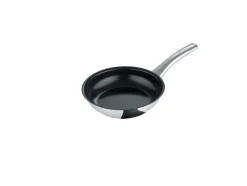 Berndes Bratpfanne B.BRILLIANT Edelstahl Ø 20 cm Silberfarbig