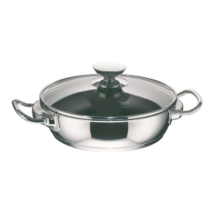 Berndes Schmorrkasserolle INOJOY B.NATURE 28 cm / mit Deckel