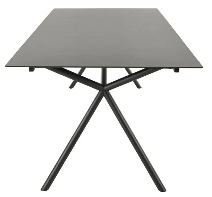 bert plantagie Esstisch 200 x 100 cm Dark Marble