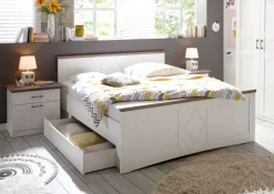 Bett COUNTRY 180 x 200 cm Pinie/ Trüffel NB