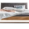 Bett ESPERA 180 x 200 cm Wildeiche natur geölt