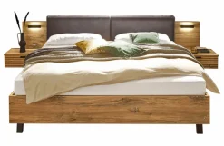 QUARTIER Bettanlage TRATTINO 180 x 200 cm braun/ graphit