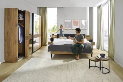 QUARTIER Bettanlage TRATTINO 180 x 200 cm braun/ graphit