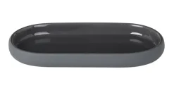 blomus Tablett SONO 19 cm Stein magnetgrau
