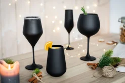 BOHEMIA SELECTION Ginglas JANE 6er Set schwarz