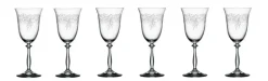 BOHEMIA SELECTION Rotweinglas ROMANCE 6er Set - je 350 ml