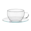 BOHEMIA SELECTION Teetasse TEA & COFFEE 2er Set - je 250 ml Glas
