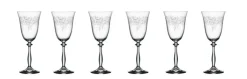 BOHEMIA SELECTION Weißweinglas ROMANCE 6er Set - je 250 ml