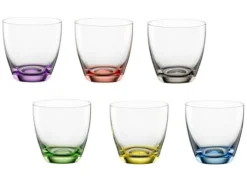 BOHEMIA SELECTION Whiskyglas VIVA COLORI 6er Set