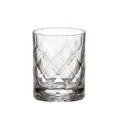 BOHEMIA SELECTION Whiskyglas NELSON Kristallglas Höhe 10 cm Transparent/Klar