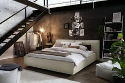 BOHOME natural living BOHOME Polsterbett CALAS beige