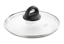 bongusto Glasdeckel BONGO Ø 16 cm silberfarbig /schwarz