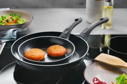 bongusto Pfannen-Set 2-teilig Aluminium schwarz