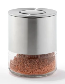 bongusto Vorratsglas 440 ml Glas/Edelstahl