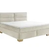 QUARTIER Boxspringbett ALISON 200 x 220 cm beige