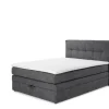 Boxspringbett AMY 140 x 200 cm grau