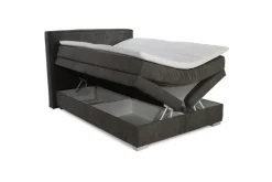 Boxspringbett ARABELLA 140 x 200 cm dunkelgrau