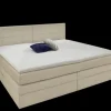 Boxspringbett CASA GRANDE 250 x 215 x 65 cm Beige
