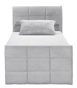 QUARTIER Boxspringbett DARIO 100 x 200 cm grau