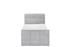 QUARTIER Boxspringbett DARIO 100 x 200 cm grau