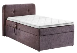 QUARTIER Boxspringbett GABRIOLA 120 x 200 braun-grau