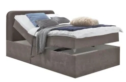 QUARTIER Boxspringbett GABRIOLA 120 x 200 braun-grau
