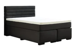 QUARTIER Boxspringbett GIANNI 140 x 200 cm anthrazit