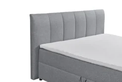 QUARTIER Boxspringbett GRAZIA 180 x 200 cm grau