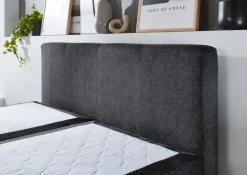 Boxspringbett LOCKPORT 180 x 200 cm anthrazit