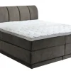 Boxspringbett OTTAWA 180 x 200 cm taupebraun