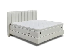 Boxspringbett PALERMO 180 x 200 cm weiß