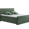 QUARTIER Boxspringbett RIO 180 x 200 cm grün