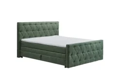 QUARTIER Boxspringbett RIO 180 x 200 cm grün