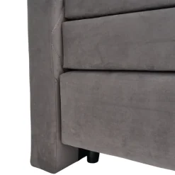 QUARTIER Boxspringbett SVENJA 180 x 200 cm grau