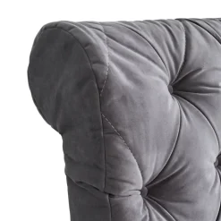 QUARTIER Boxspringbett SVENJA 180 x 200 cm grau