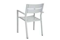 Brafab Stapelstuhl Garten DELIA AL 2er Set light grey