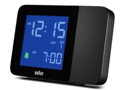 BRAUN Funkwecker 13 cm schwarz