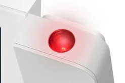 BRAUN Funkwecker 13 cm weiß