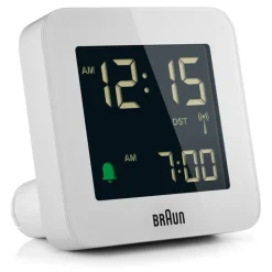 BRAUN Funkwecker weiß